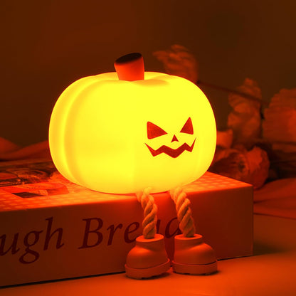 🎃 Halloween pumpkin night light! Cute and soothing✨