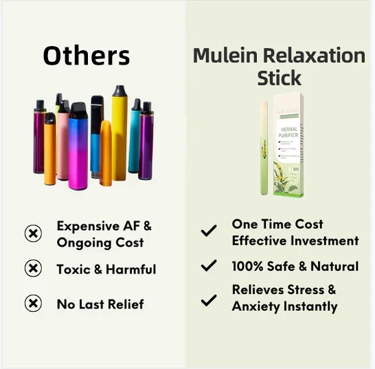 🔥🔥Final 3 Hours: 60% OFF Mullein Relaxation Stick – Soothes Lungs, Detoxifies, Freshens Breath