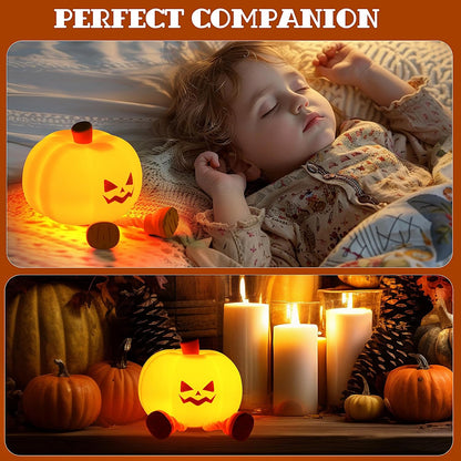 🎃 Halloween pumpkin night light! Cute and soothing✨