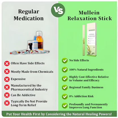 🔥🔥Final 3 Hours: 60% OFF Mullein Relaxation Stick – Soothes Lungs, Detoxifies, Freshens Breath